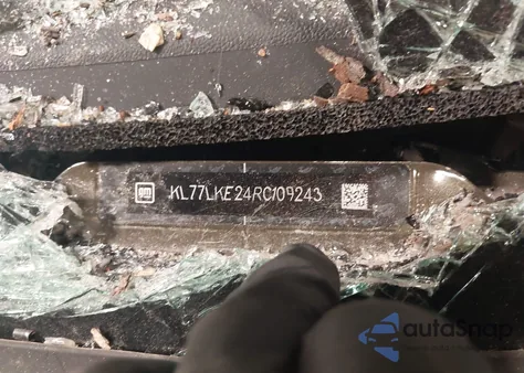 2024 Chevrolet Trax Fwd Activ из США, поврежденный, VIN KL77LKE24RC109243